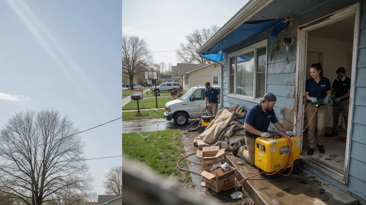 Basement Flood Cleanup in Julian, NC near me